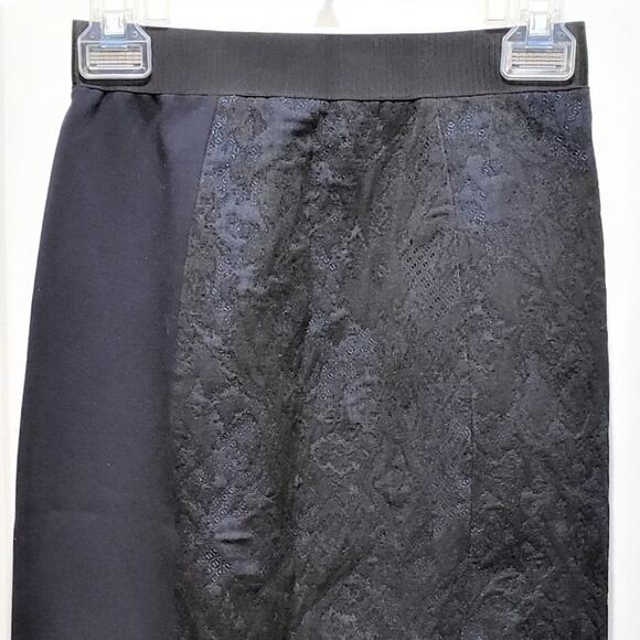 Elie Tahari Side Split Lace Overlay Pencil Skirt 2 - Picture 12 of 12